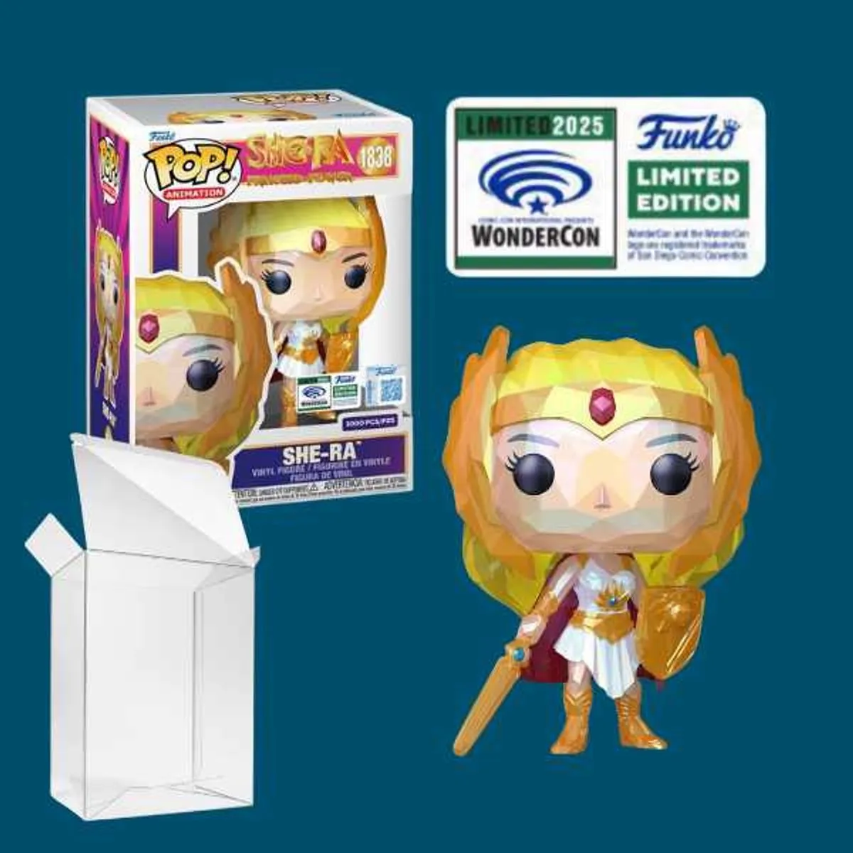 Funko Pop! She-Ra Princess of Power #1838 Faceted