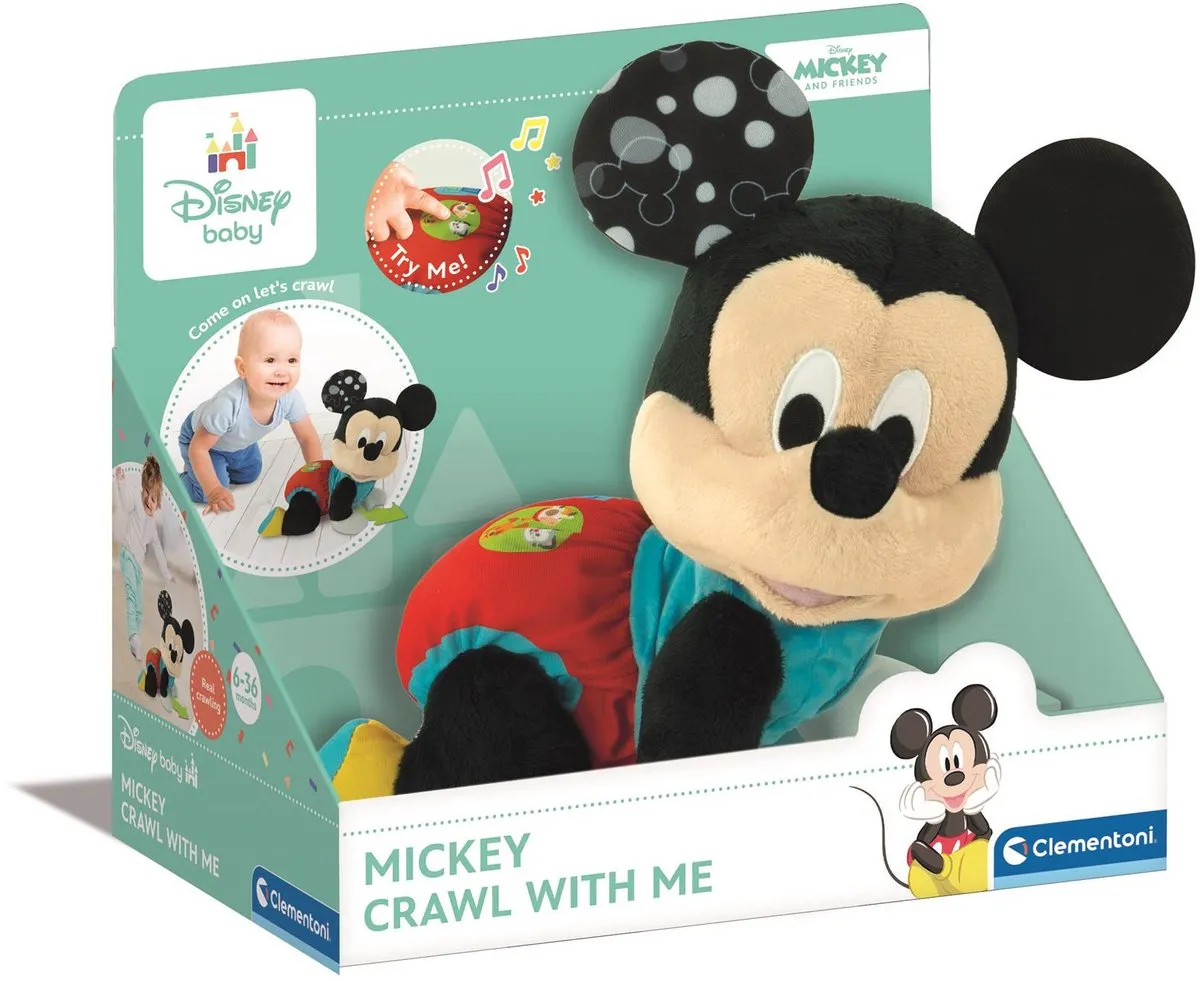 Clementoni Disney Mickey Mouse Interactieve Knuffel - vanaf 6 maanden