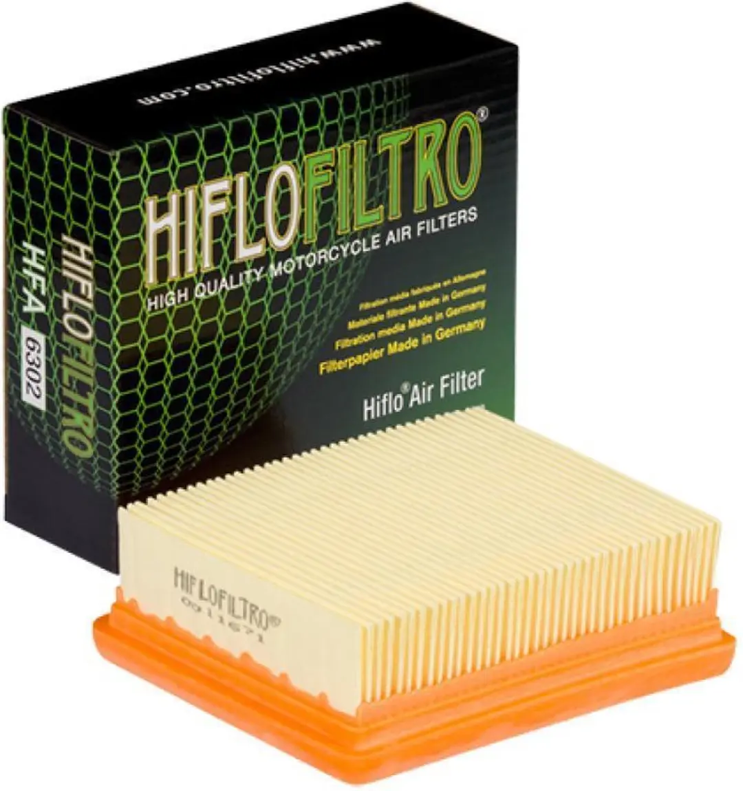 hiflofiltro luchtfilter voor ktm 125 rc motorfiets 2014 t/m 2017 90106015000 / h