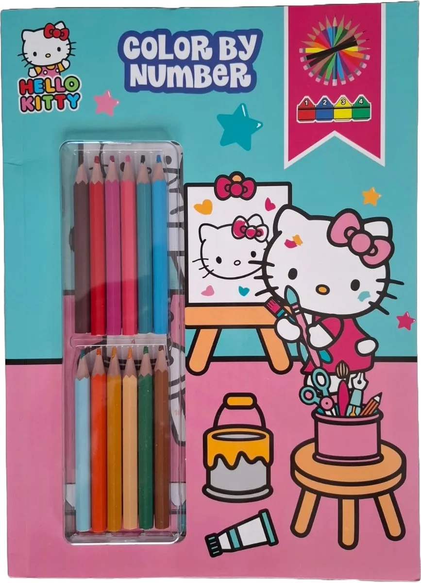 Disney Hello Kitty Kleurboek