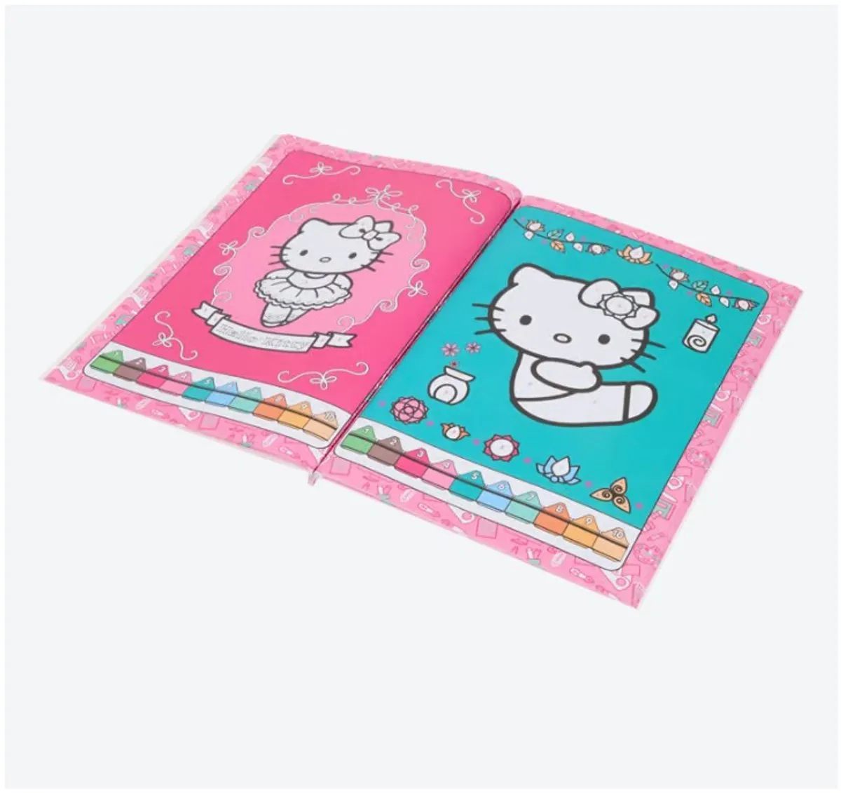 Disney Hello Kitty Kleurboek - 12 Kleurpotloden - 16 Pagina's