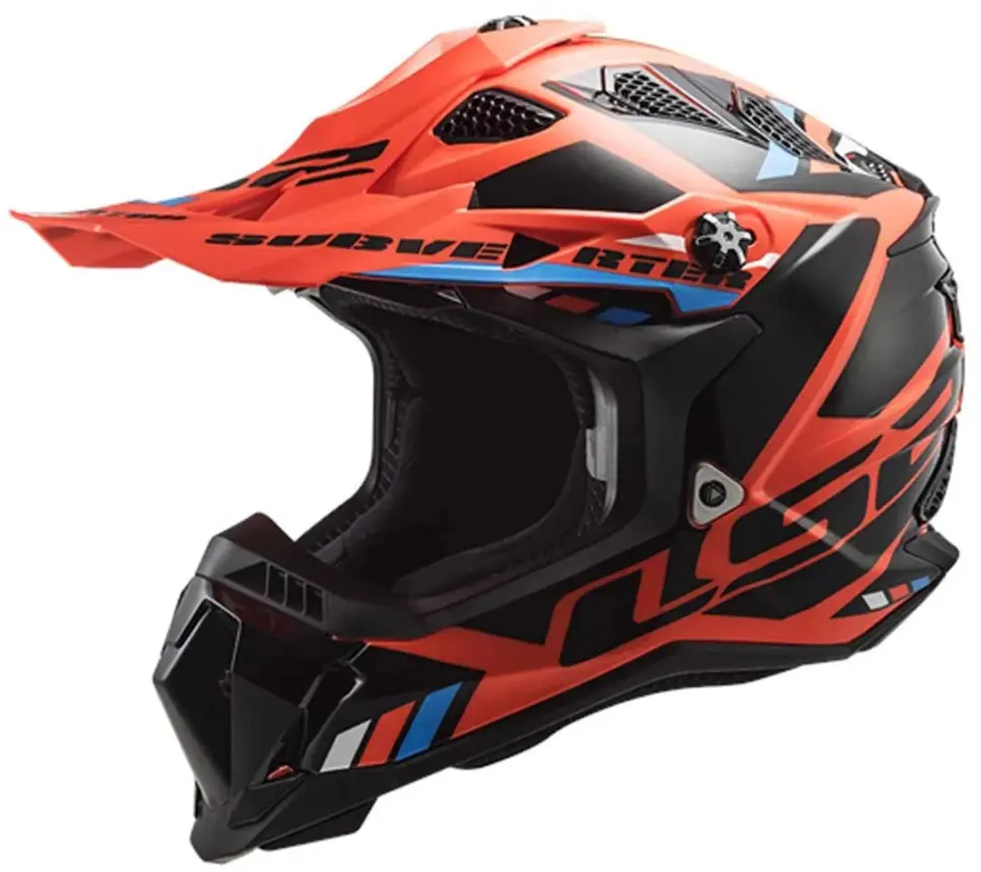 LS2 MX700 Subverter Stomp Fluo Helm - 3XL - Oranje/Zwart