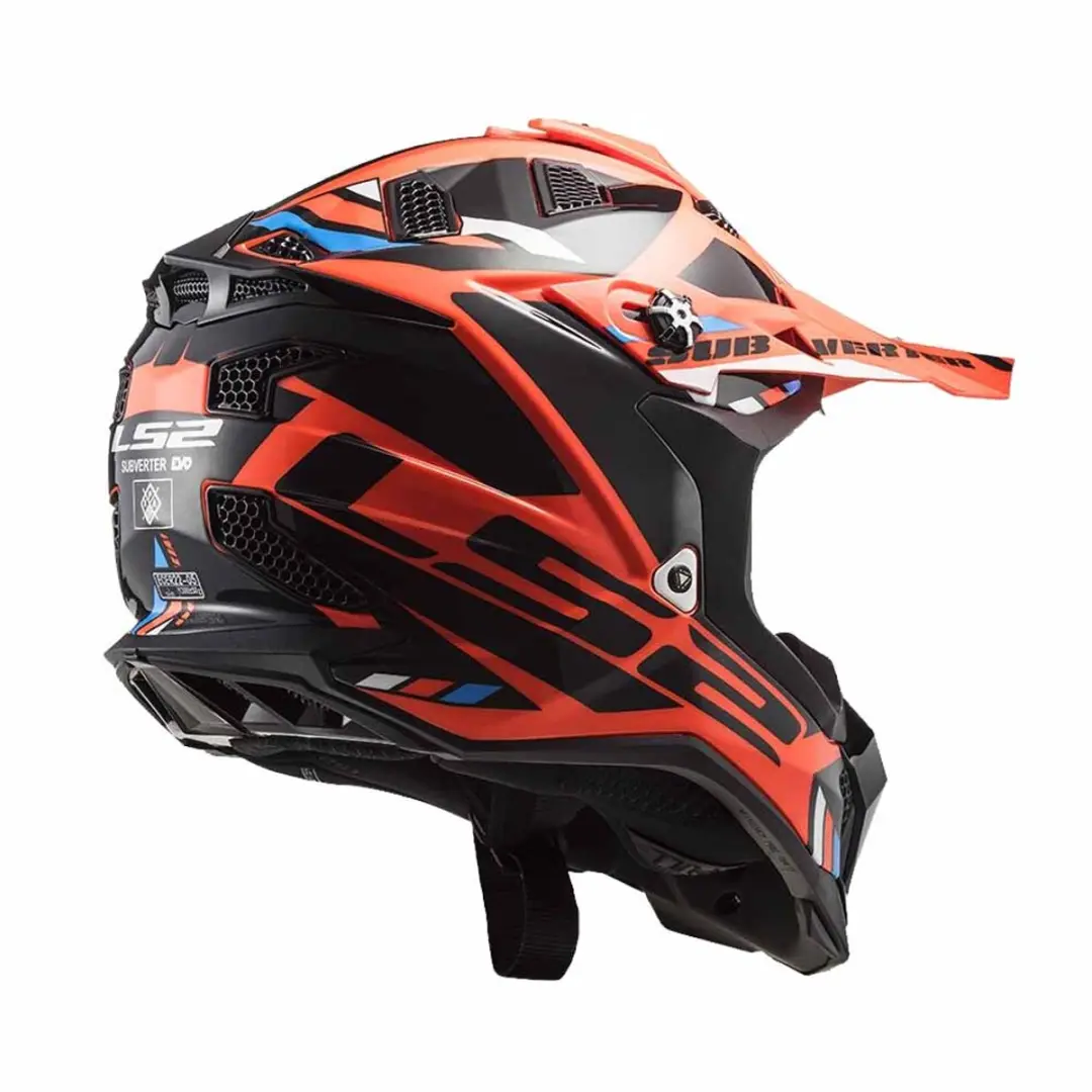 LS2 MX700 Subverter Stomp Fluo Helm - 3XL - Oranje/Zwart