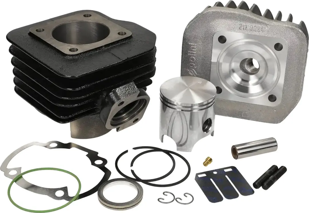 Polini 70cc Corsa cilinder voor Kymco DJ, KB, K-12, Scout / SYM DD