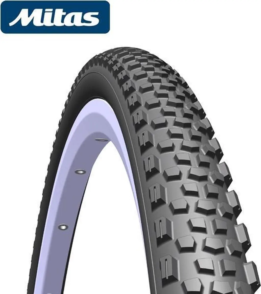 Mitas X-Field TLR 700x33C Buitenband - Zwart