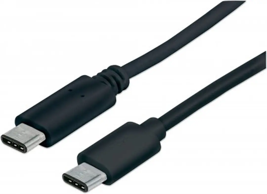 Manhattan 353342 USB-C Kabel 1m - Zwart - afbeelding 5 van 5