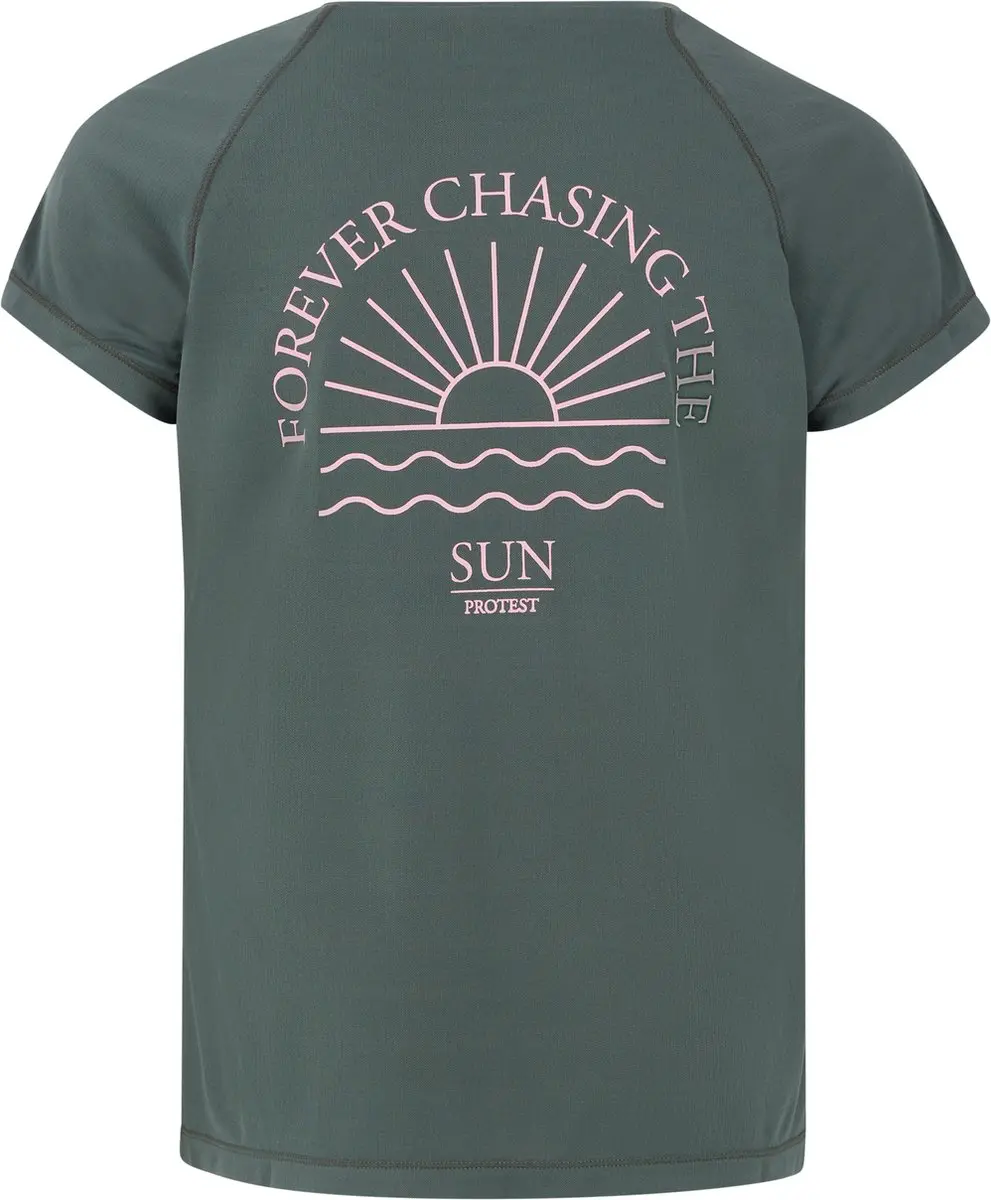 Protest Prtreshma Jr UV-shirt Meisjes 104 - Hunter Green - afbeelding 6 van 6