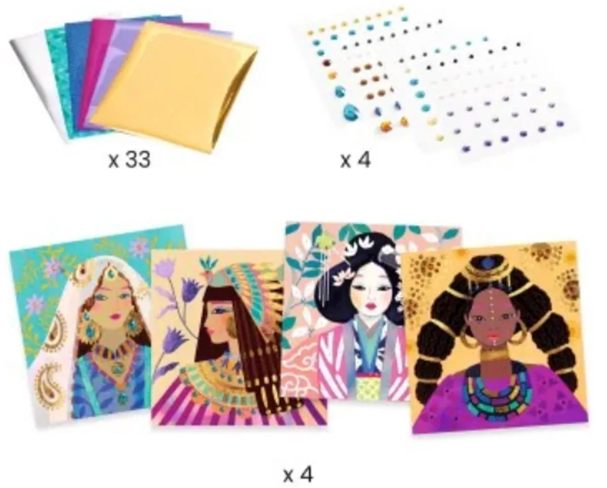 Djeco Sieradenset Knutselen - Multicolor
