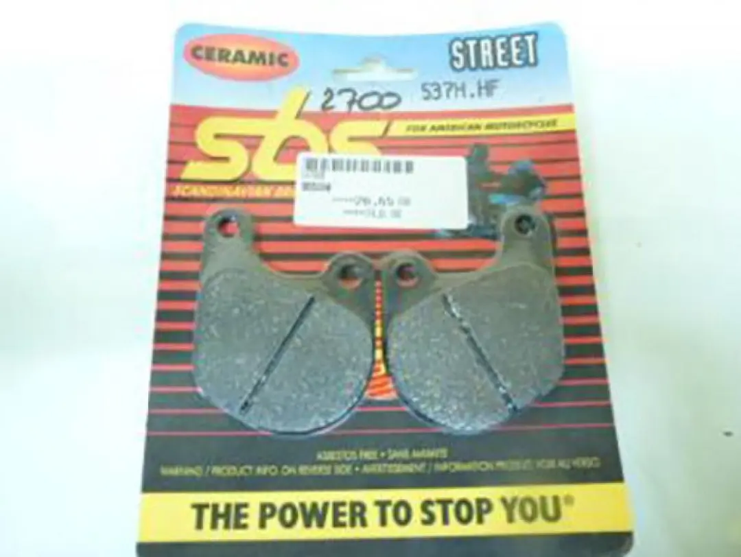 sbs remblokje voor harley davidson 1000 xlh sportster 1983 tot 1985 537h nieuw