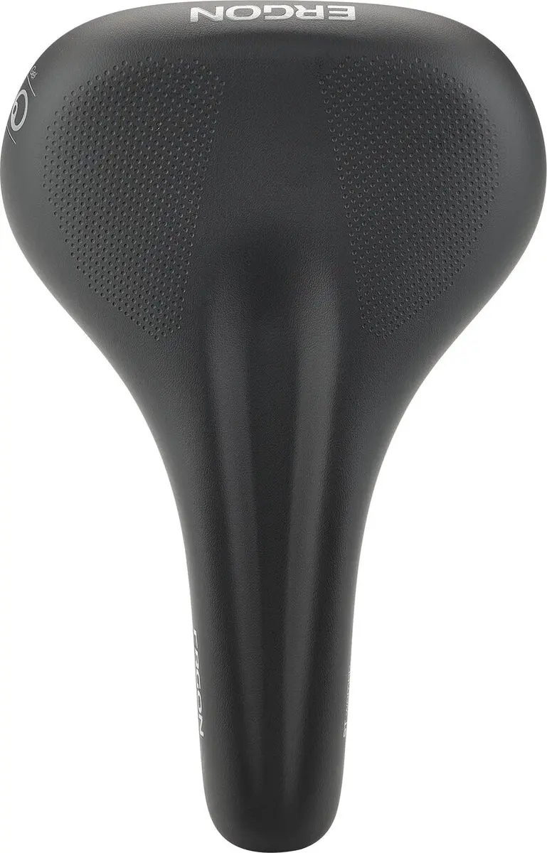 Ergon ST Gel Zadel Dames S/M - 9cm Zitbreedte - Zwart