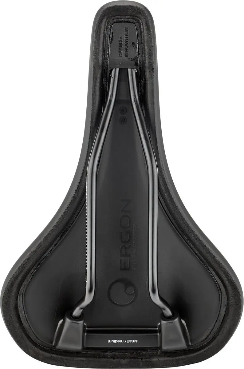 Ergon ST Gel Zadel Dames S/M - 9cm Zitbreedte - Zwart