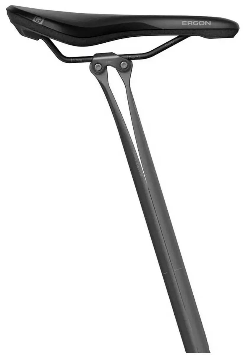 Ergon CF Allroad Pro Carbon Zadelpen 27.2mm - 345mm - Zwart