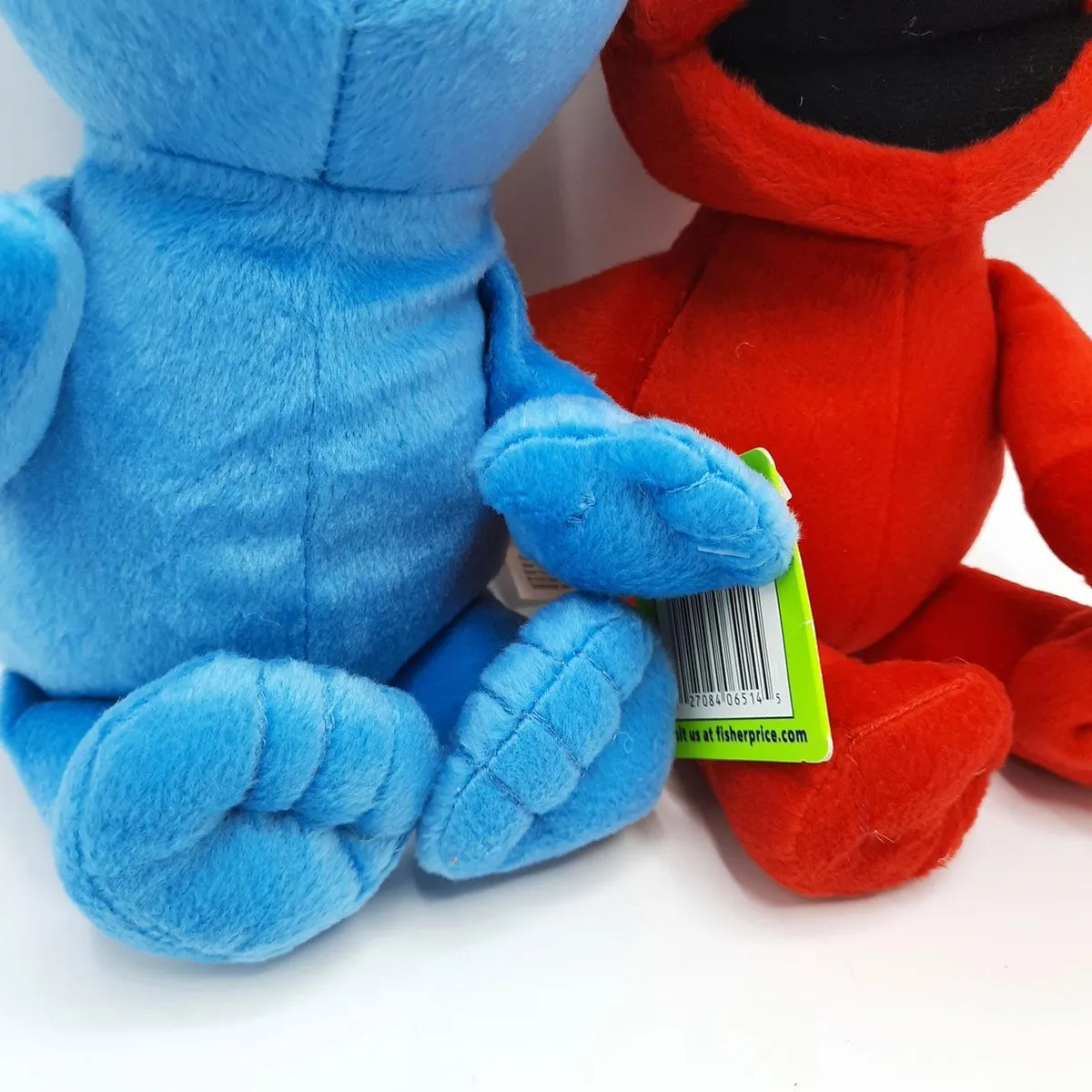 Fisher Price Sesamstraat Knuffelvoordeelset Elmo & Koekiemonster - 28/30 cm