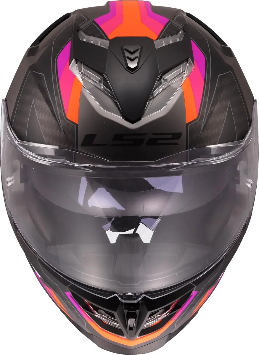 LS2 FF818 Storm III Sporty Helm - S - Paars/Grijs