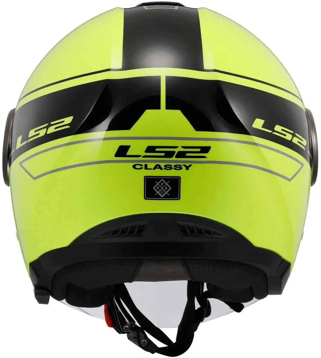 LS2 OF620 Classy Jet Helm - S - Fluor Geel