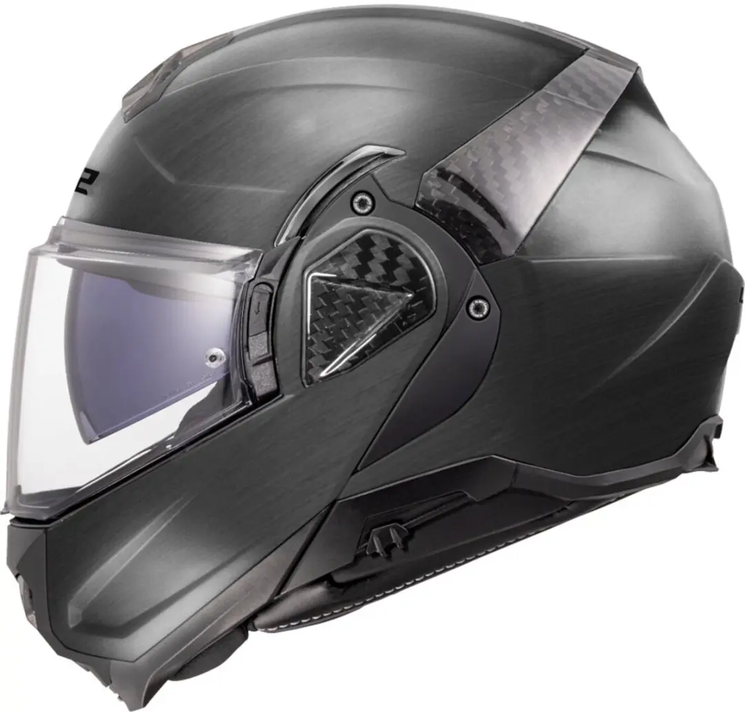 LS2 FF910 Advant II Jeans Titanium Systeemhelm
