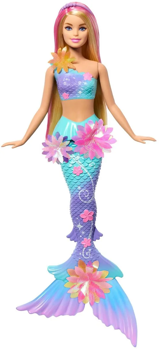 Barbie Flower Magic Zeemeerminpop JDM72 - Blond & Blauw