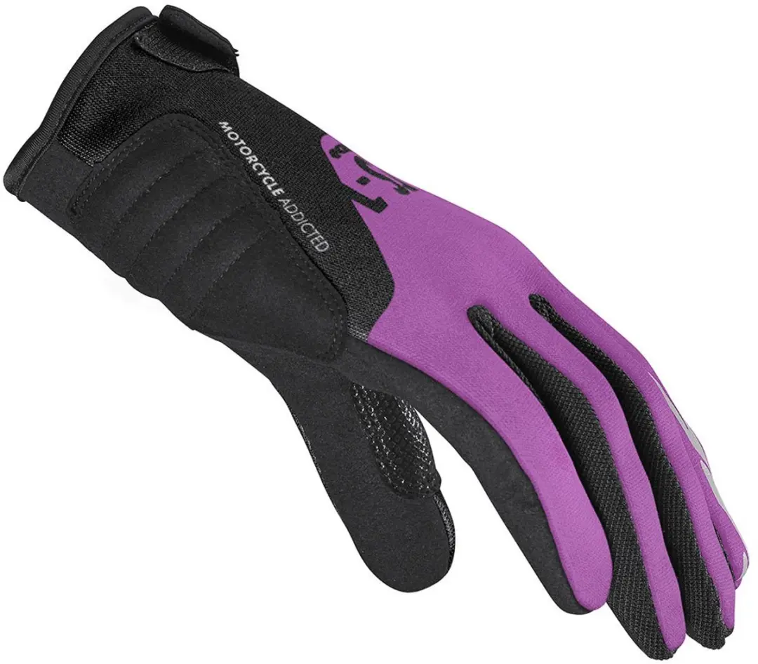 Spidi CTS-1 Dameshandschoenen - M - Zwart/Paars