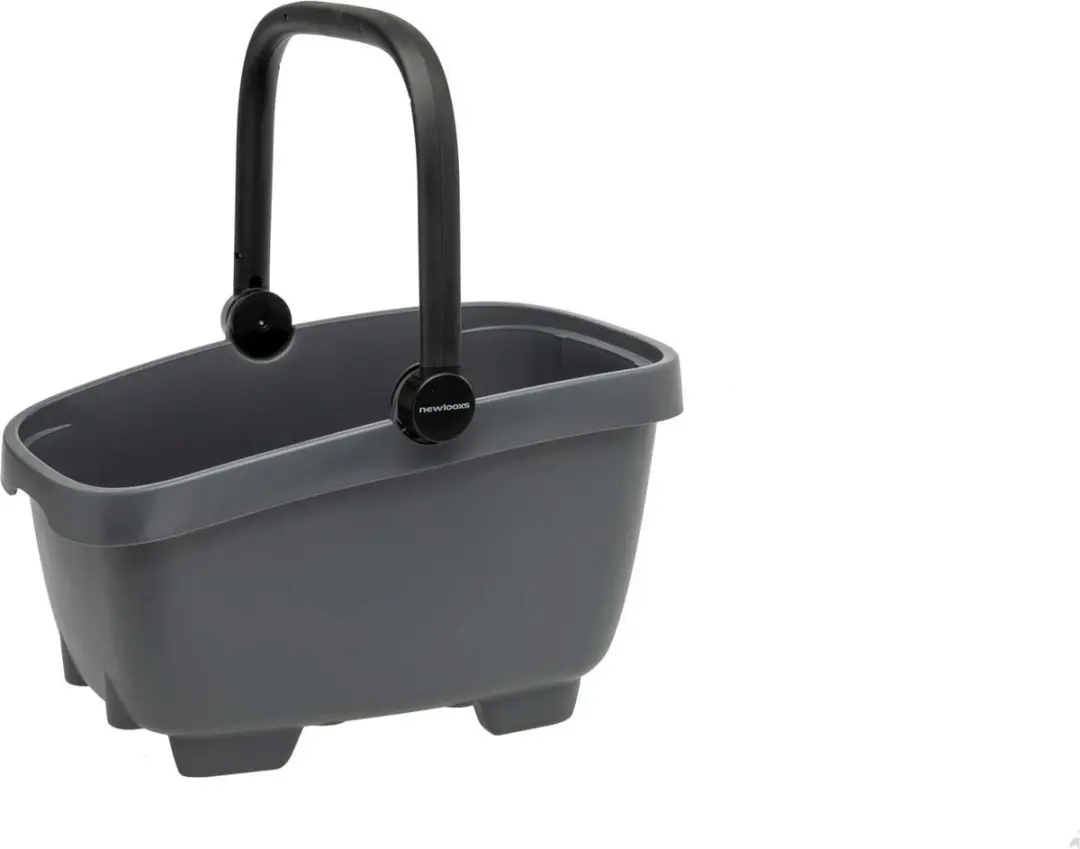 New Looxs Clipper Fietsmand Hond 28L - Antraciet
