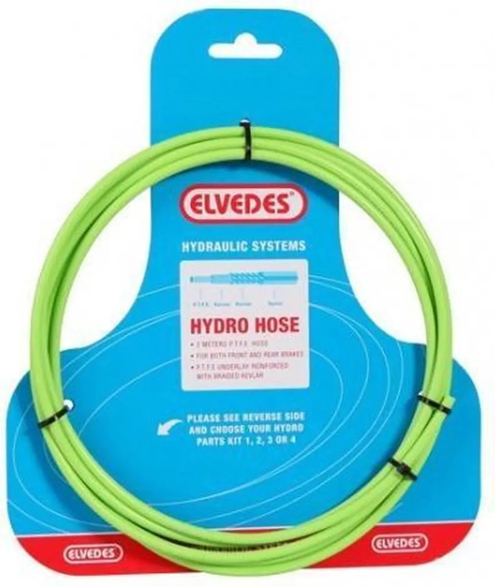 Elvedes Schijfrem Hydro Slang 2.3cm - Groen