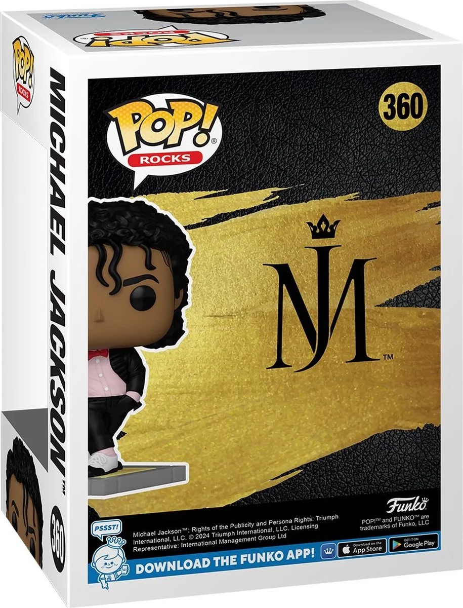 Funko Pop #360 Michael Jackson Billie Jean - Multi