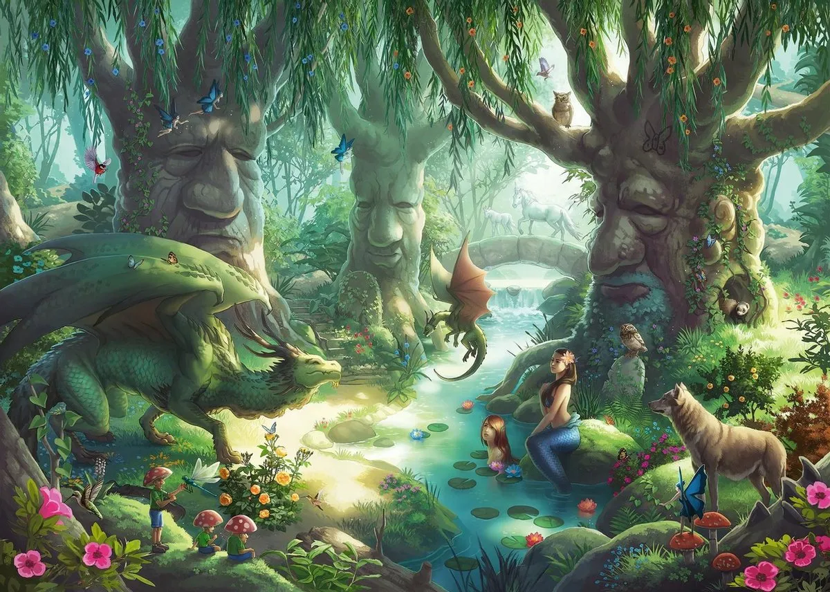 Ravensburger Escape Puzzle Kids Magic Forest 368 Stuks - Multicolor - afbeelding 3 van 5