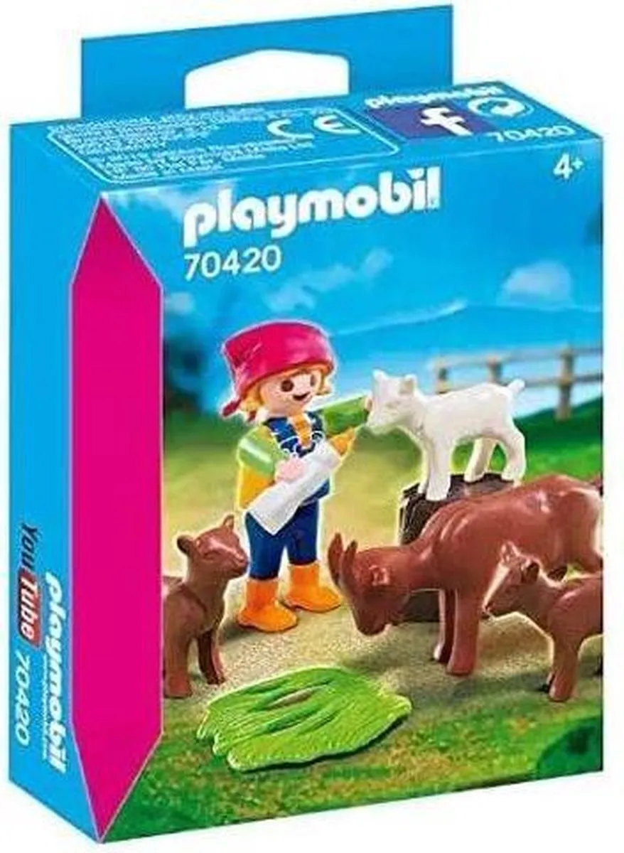 Playmobil 70420 Meisje met geitjes