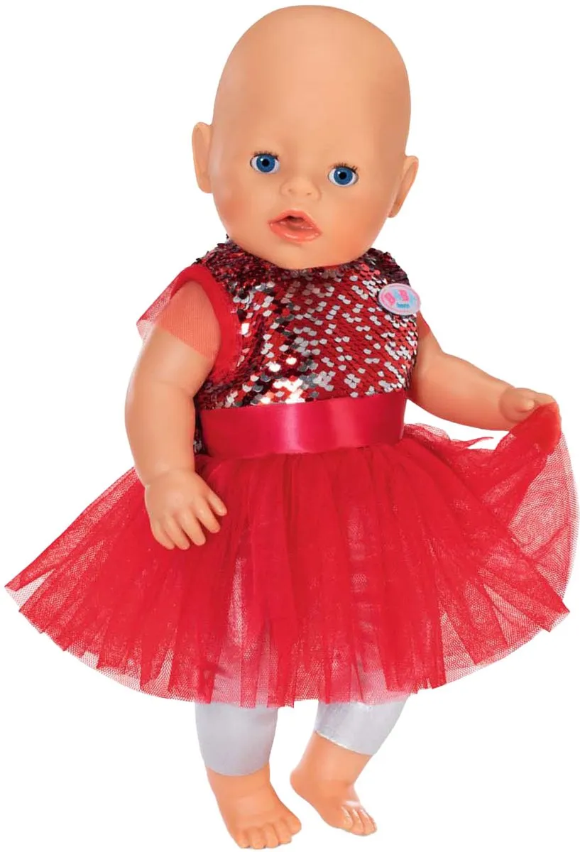 Baby Born Kerstjurk 43cm - Multi - afbeelding 6 van 6