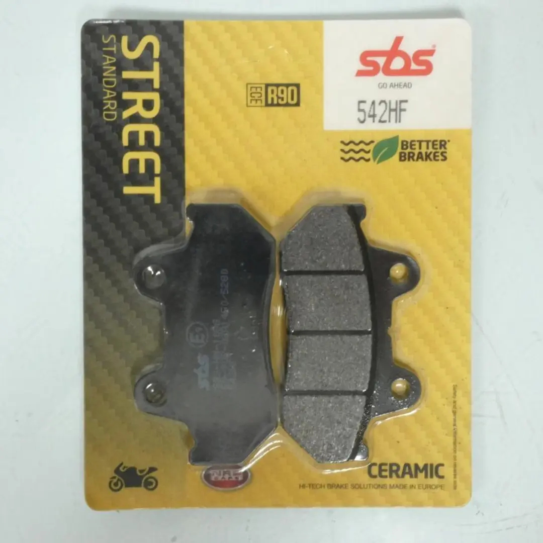 Plaquette de frein SBS pour Moto Honda 1100 GL Goldwing 1982 à 1983 542HF Neuf