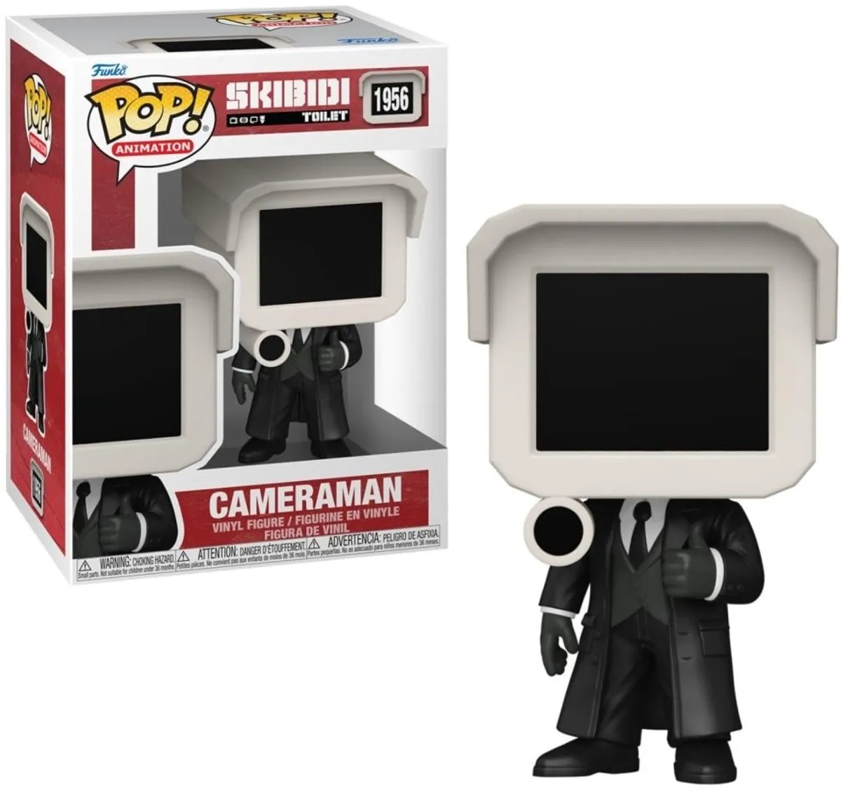 Funko Pop! Animation Skibidi Toilet Cameraman #1956 - 9,5 cm