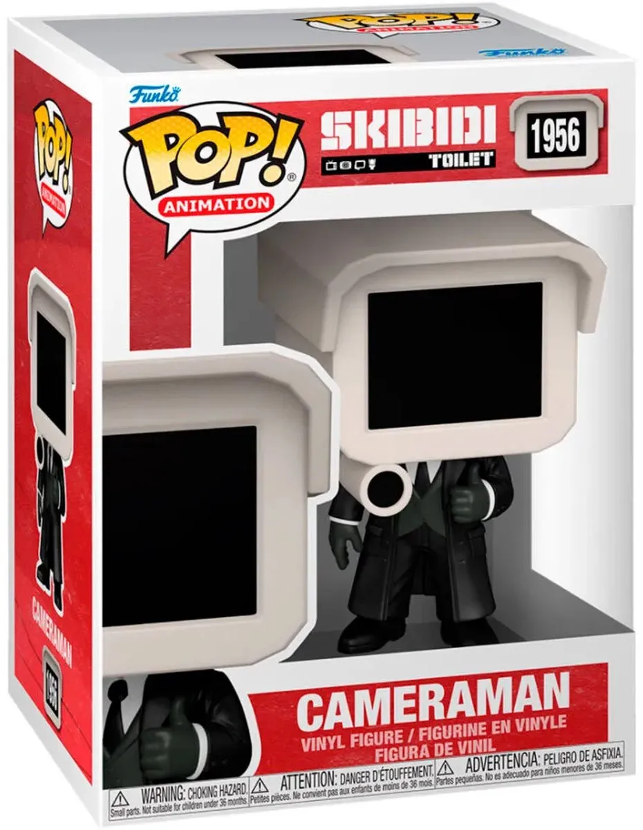 Funko Pop! Animation Skibidi Toilet Cameraman #1956 - 9,5 cm