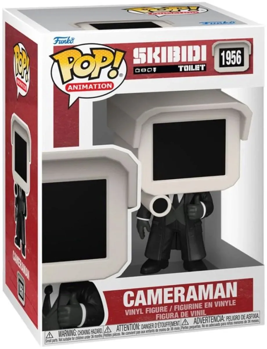Funko Pop! Animation Skibidi Toilet Cameraman #1956 - 9,5 cm