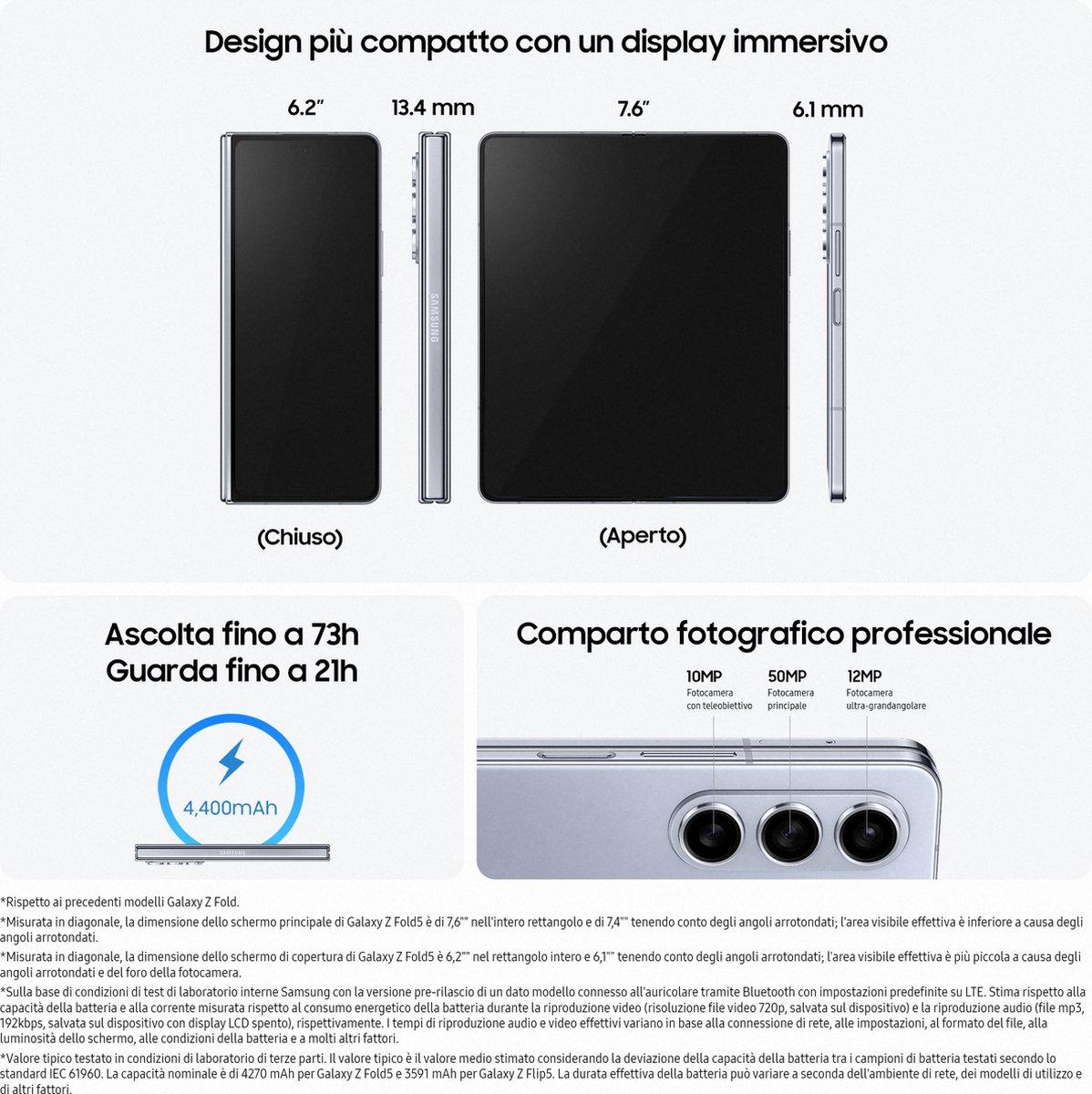 Samsung Galaxy Z Fold5 5G Dual Sim F946B 12/256GB Phantom Black