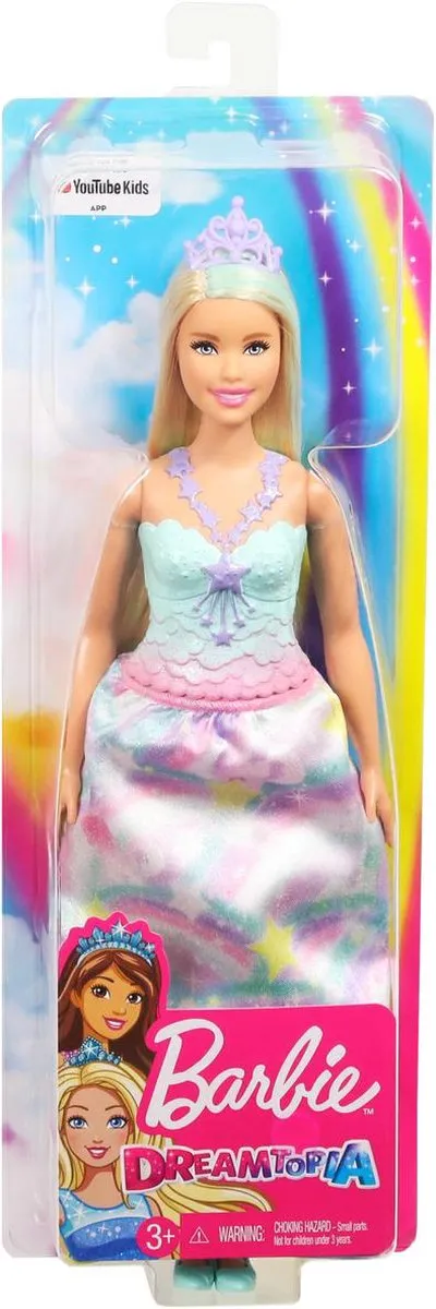 Barbie Dreamtopia Prinses Caucasian FXT14 - afbeelding 4 van 6