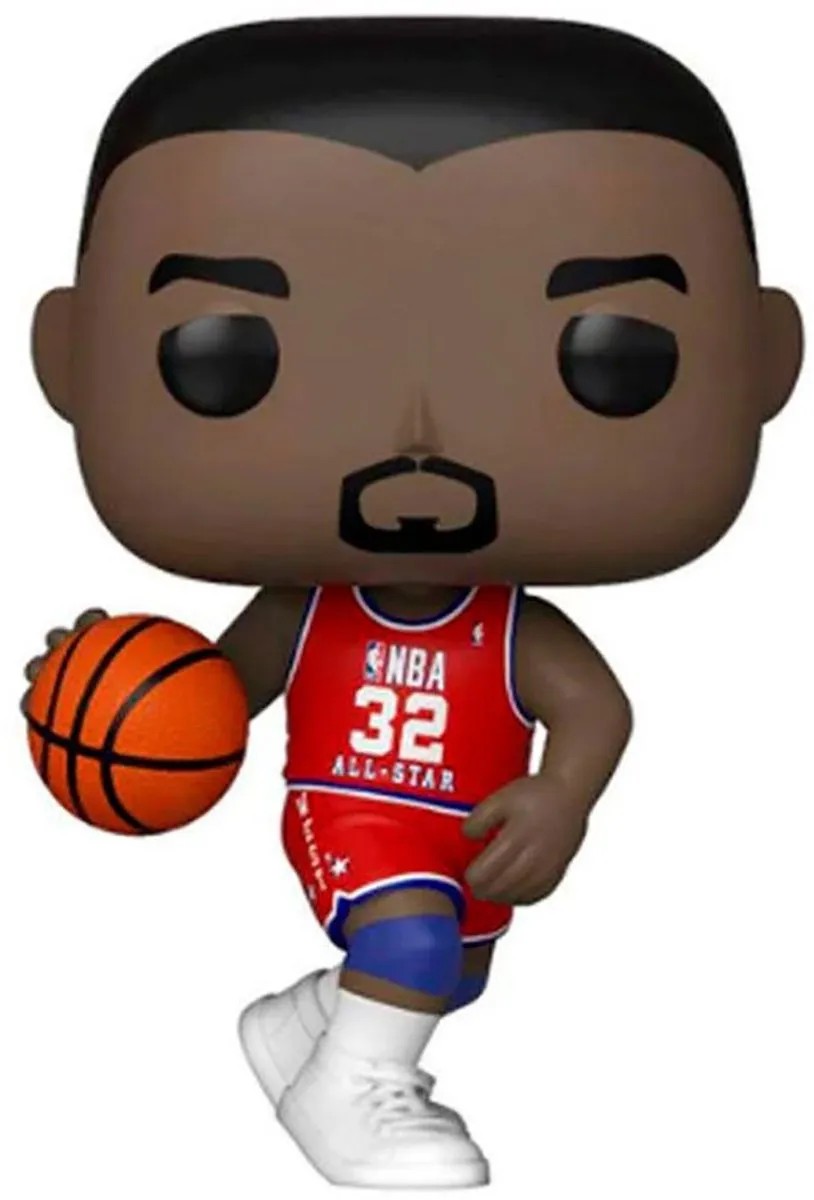 Funko Pop! NBA All-Stars Magic Johnson #136 - Rood - afbeelding 2 van 6