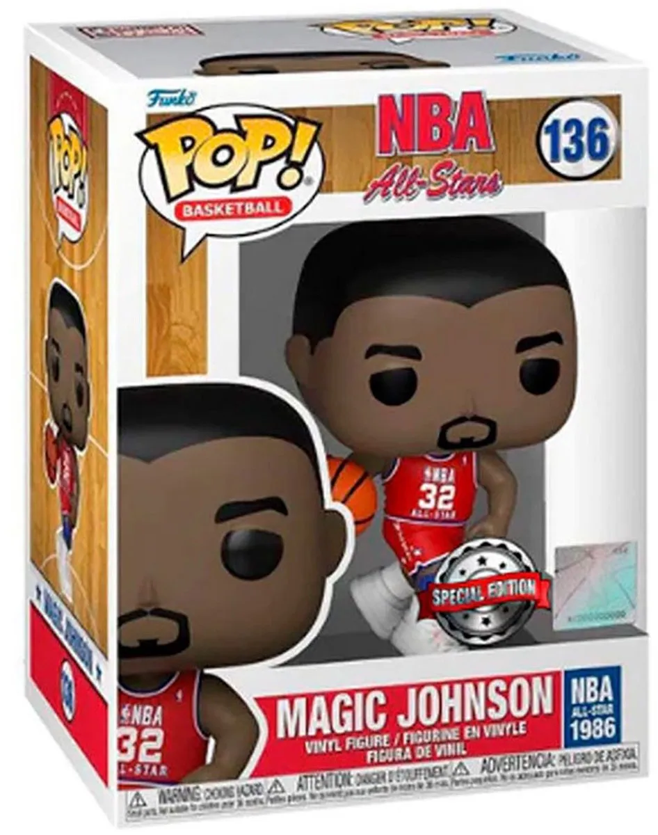 Funko Pop! NBA All-Stars Magic Johnson #136