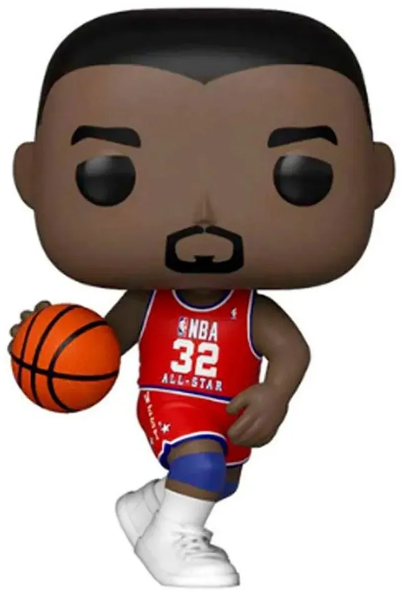 Funko Pop! NBA All-Stars Magic Johnson #136 - Rood - afbeelding 3 van 6
