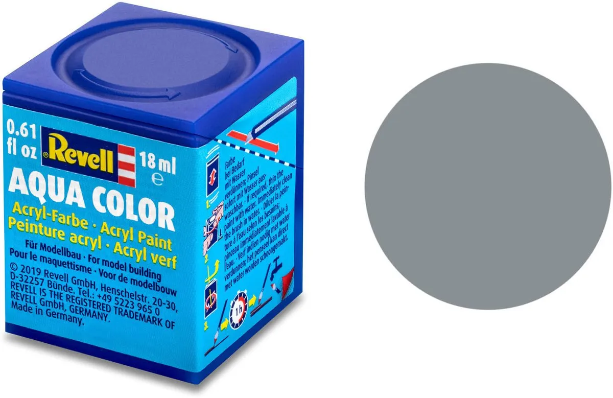 Revell Hobbyverf Acryl Aqua #43 Middle Grey 18ml