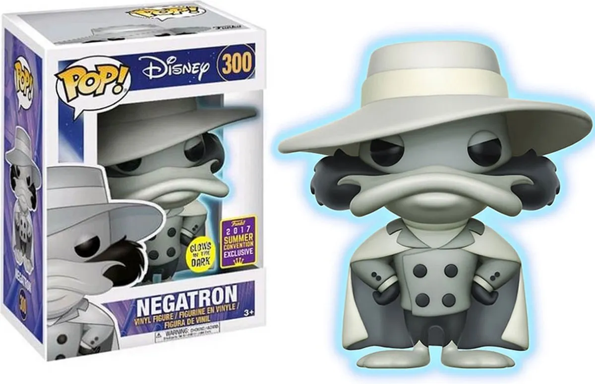 Funko Pop! Disney Negatron #300 Glow-in-the-Dark
