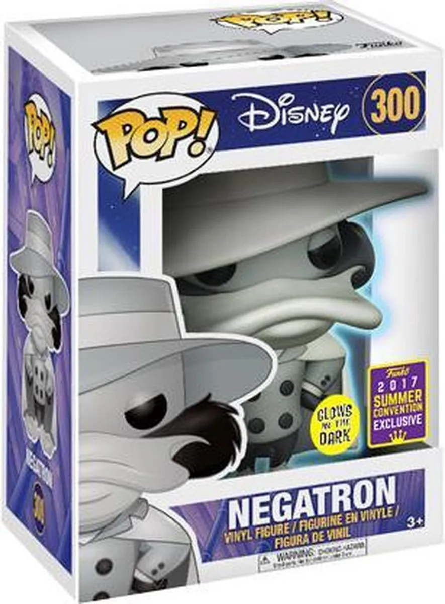 Funko Pop! Disney Negatron #300 Glow-in-the-Dark - Multi