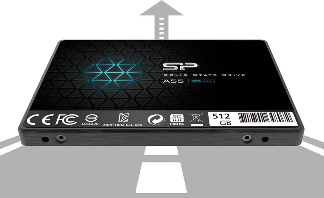 Silicon Power Ace A55 SP512GBSS3A55S25 SSD 512GB - 2,5" SATA III - afbeelding 6 van 6