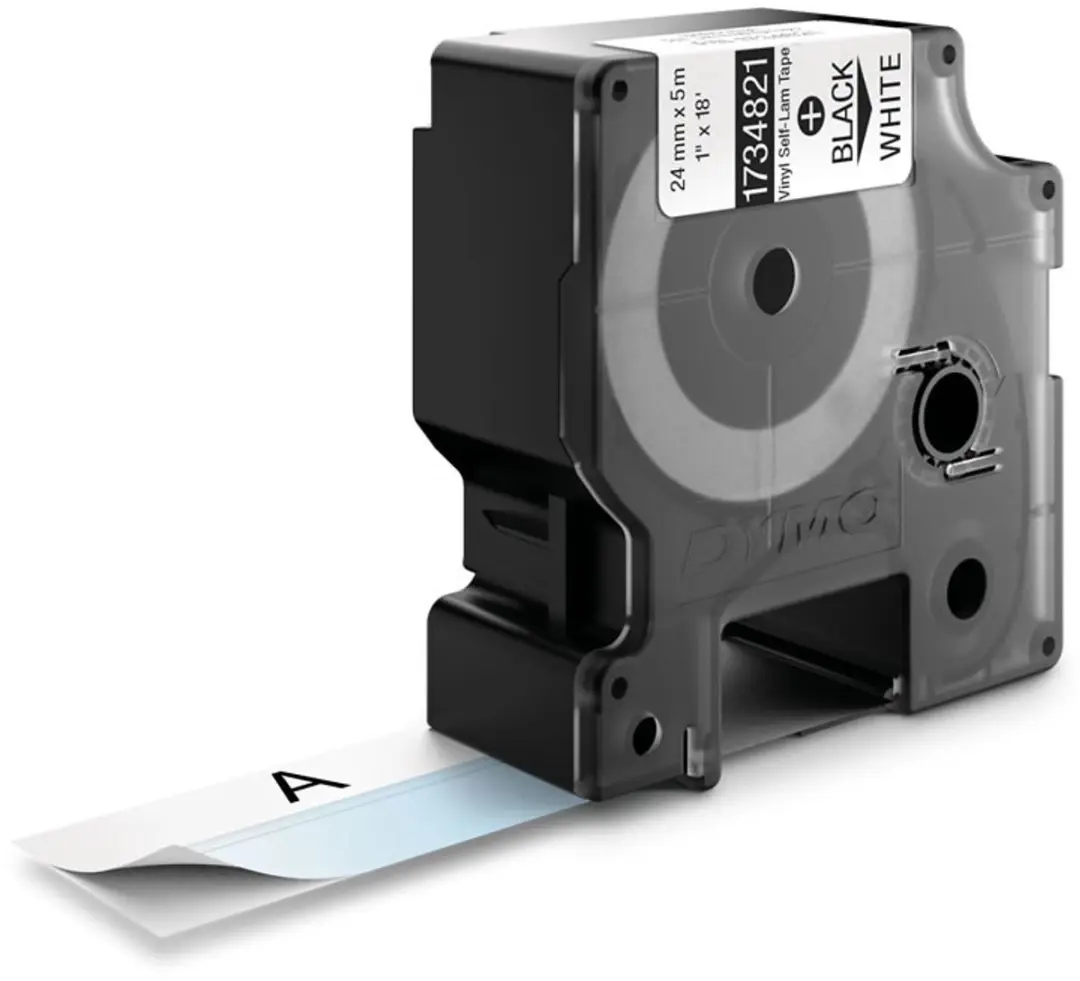 DYMO Rhino 1734821 Zeflaminerende Labels - 24mm x 5,5m - Wit
