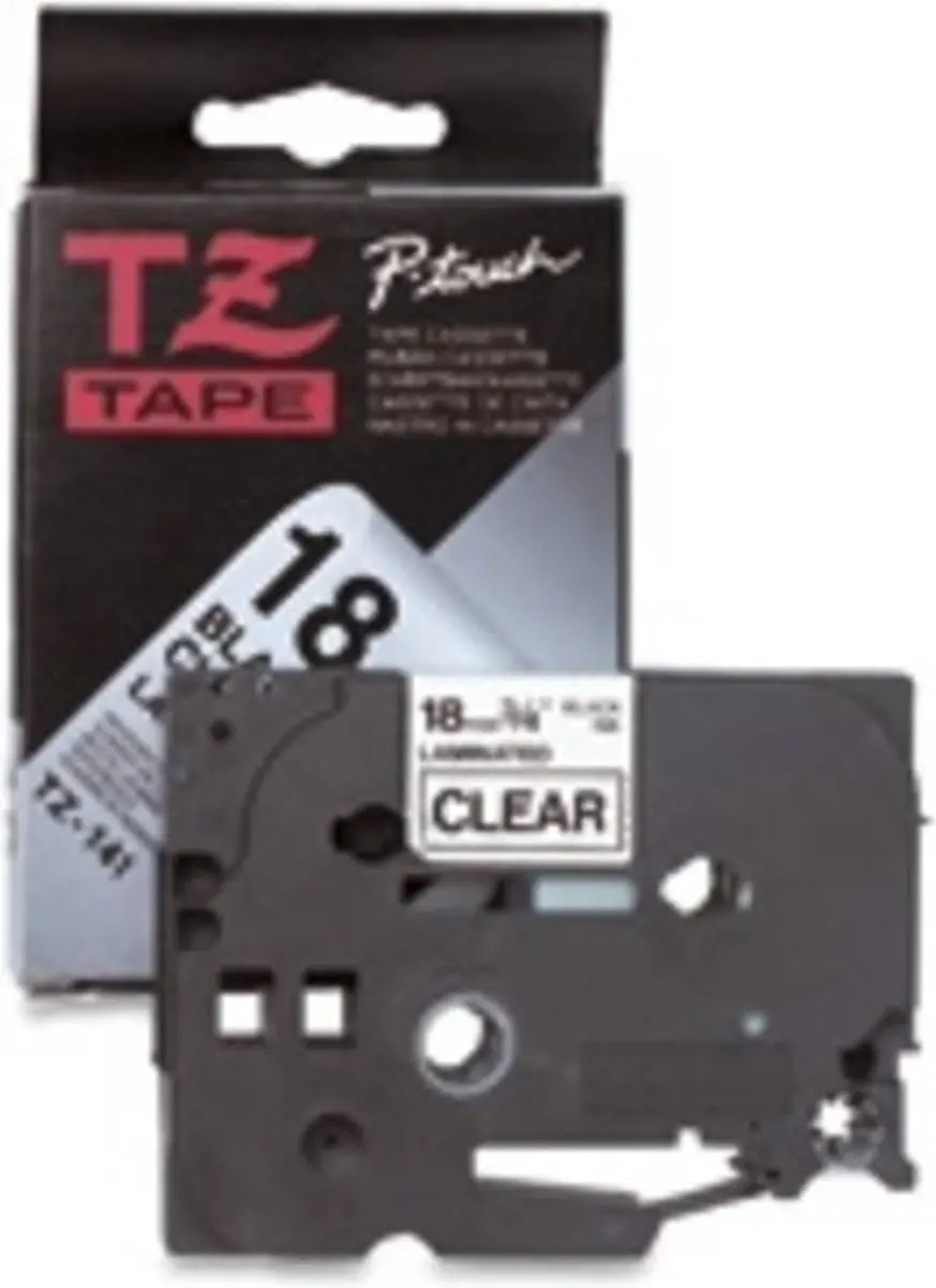 Brother TZEFX651 TZ Labelprintertape - Kleurloos