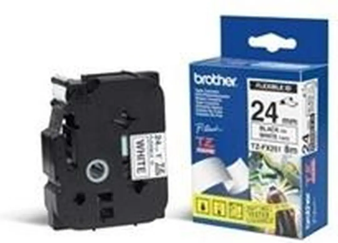 Brother TZEFX651 TZ Labelprintertape - Kleurloos