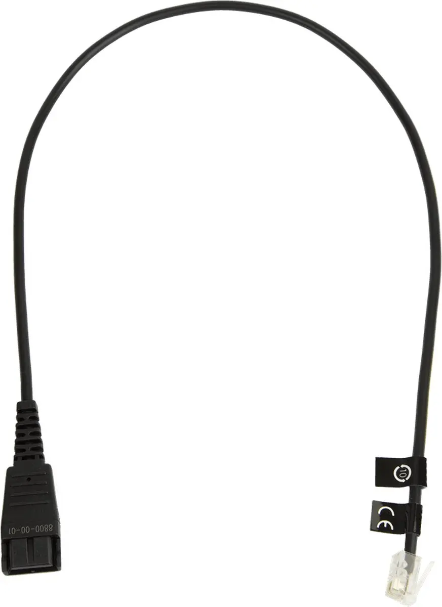 Jabra QD cord naar RJ10