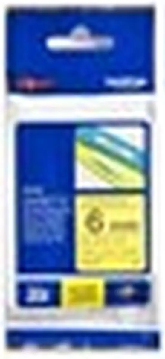 Brother TZE611 Labelprintertape - Geel
