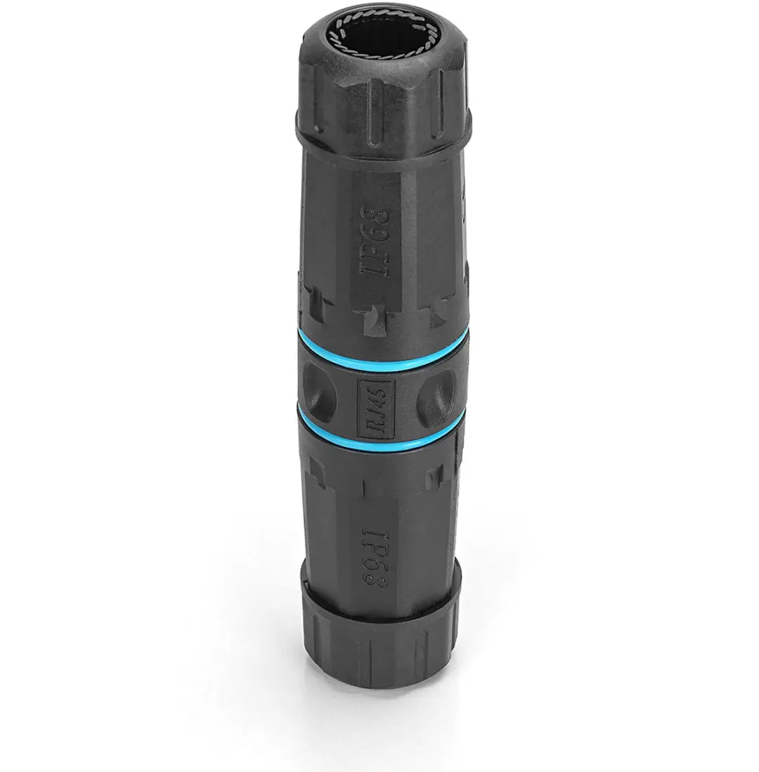 Digitus DN-93905-OD RJ45 Koppelstuk IP68 - Zwart