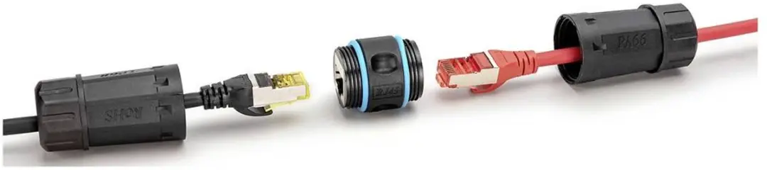 Digitus DN-93905-OD RJ45 Koppelstuk IP68 - Zwart - afbeelding 6 van 6