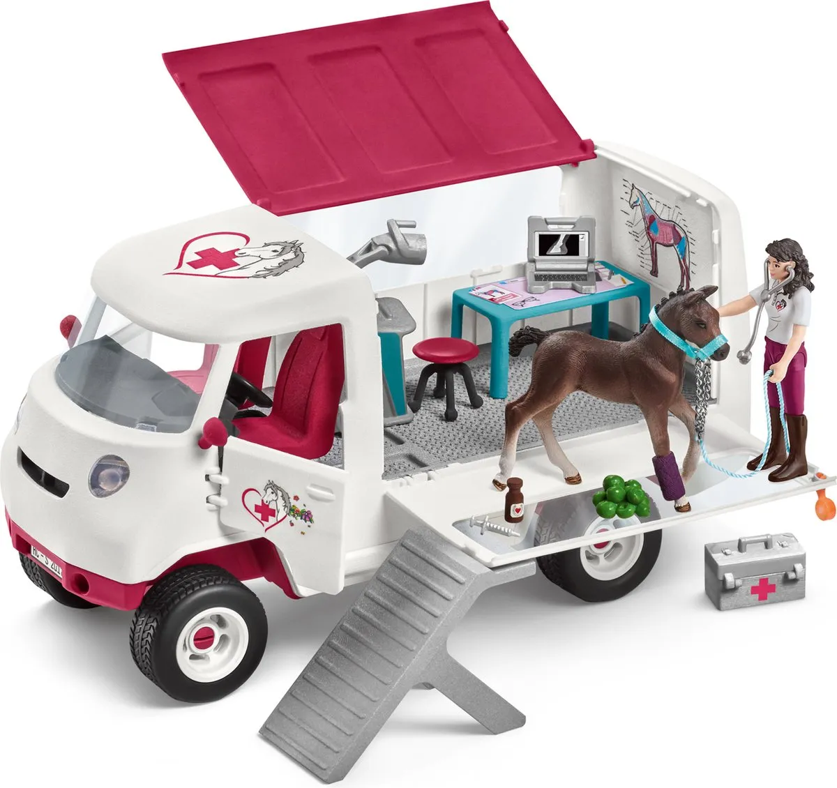 Schleich Horse Club Mobiele Dierenarts Hannover Veulen - 42439