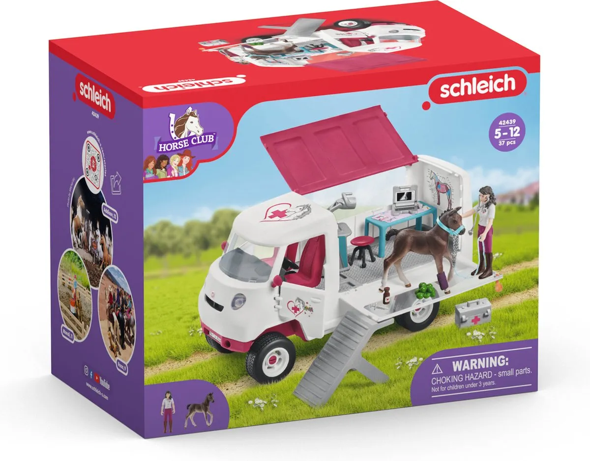 Schleich Horse Club Mobiele Dierenarts Hannover Veulen